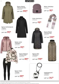 Intersport  Flugblatt Tumeltsham gültig ab 10.09.2025 | Seite: 2 | Produkte: Schal