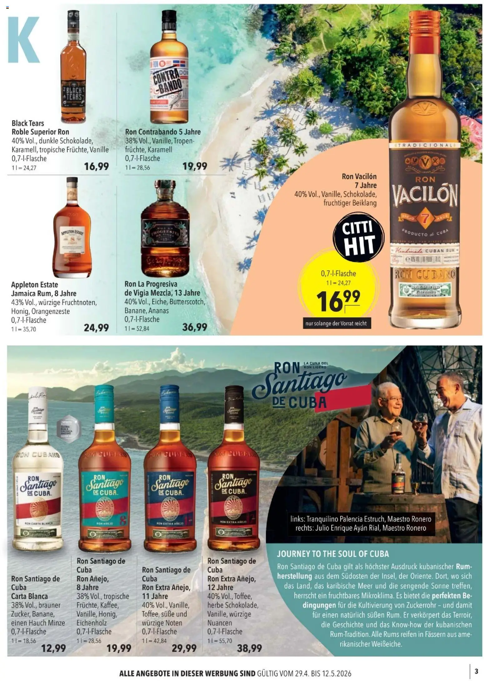 CITTI tilbudsavis – gyldig fra 29.04.2026 | Side: 3 | Produkter: Ris, Ananas, Rom