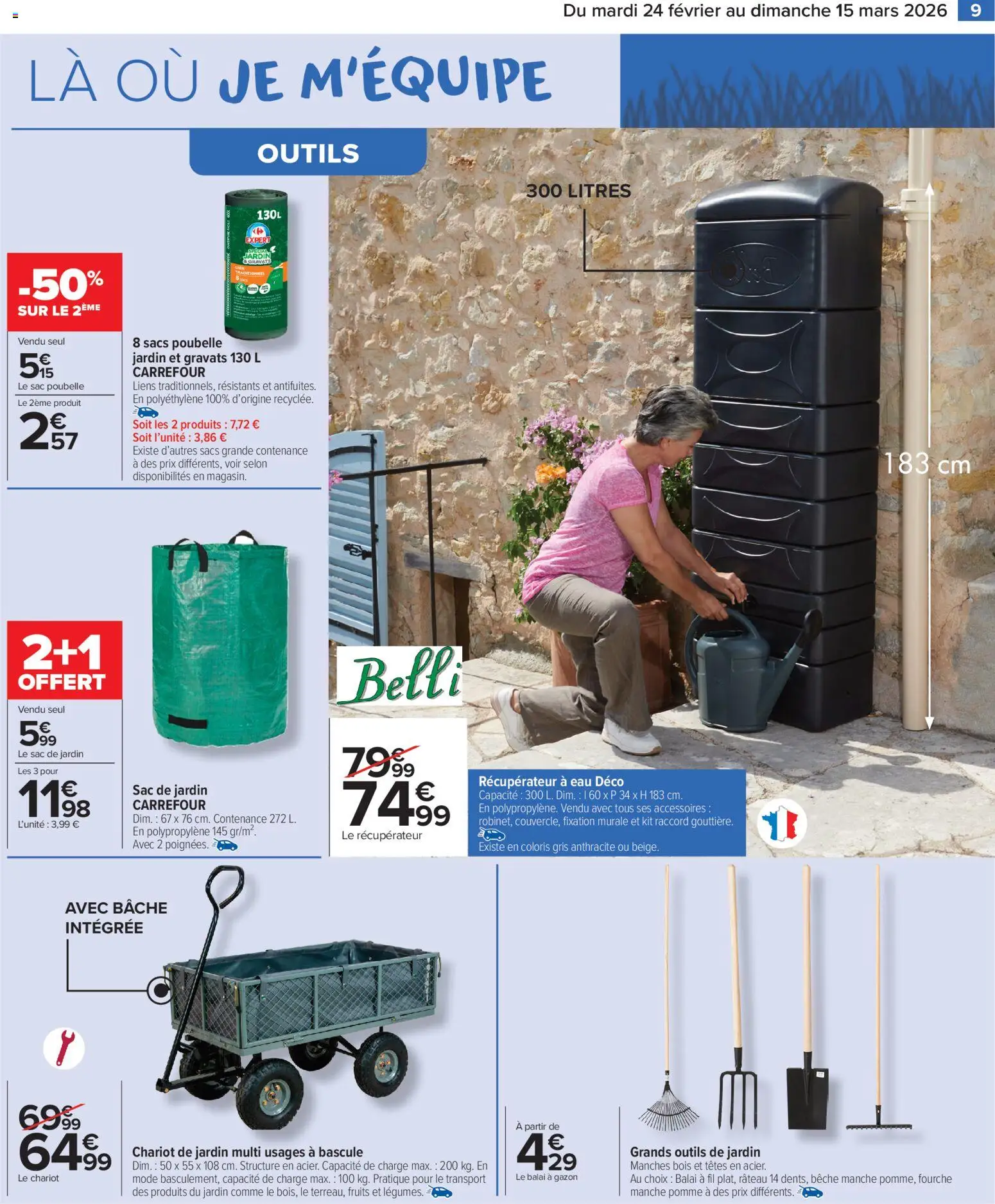 {H1} | Page: 11 | Produits: Sac, Pomme, Balai, Rateau