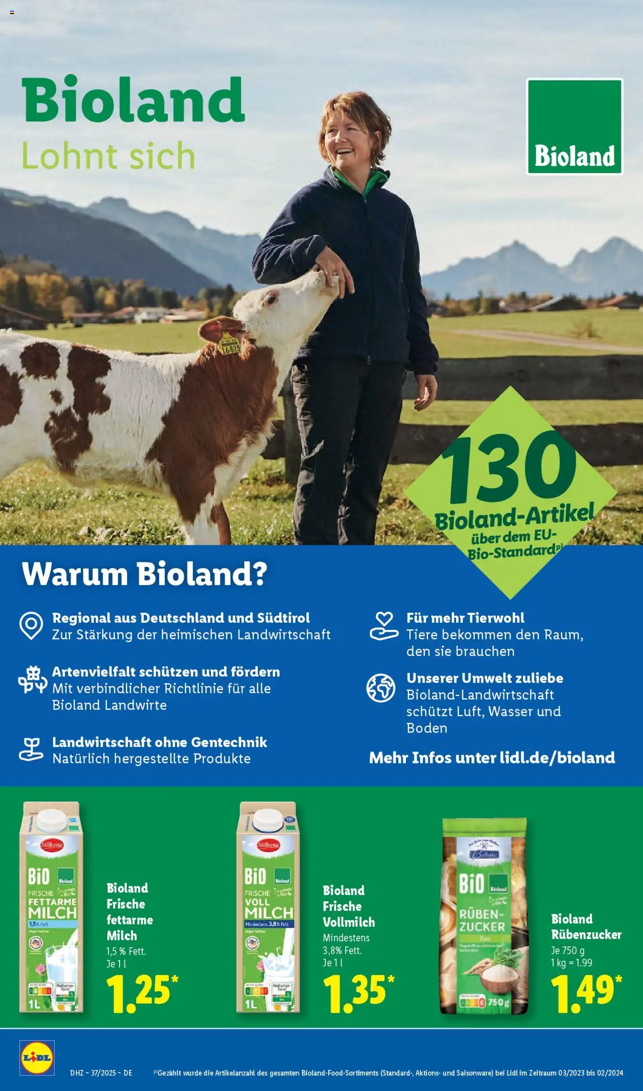 Lidl - Prospekt Düsseldorf – gültig ab 08.09.2025 | Seite: 64 | Produkte: Milch, Wasser, Zucker