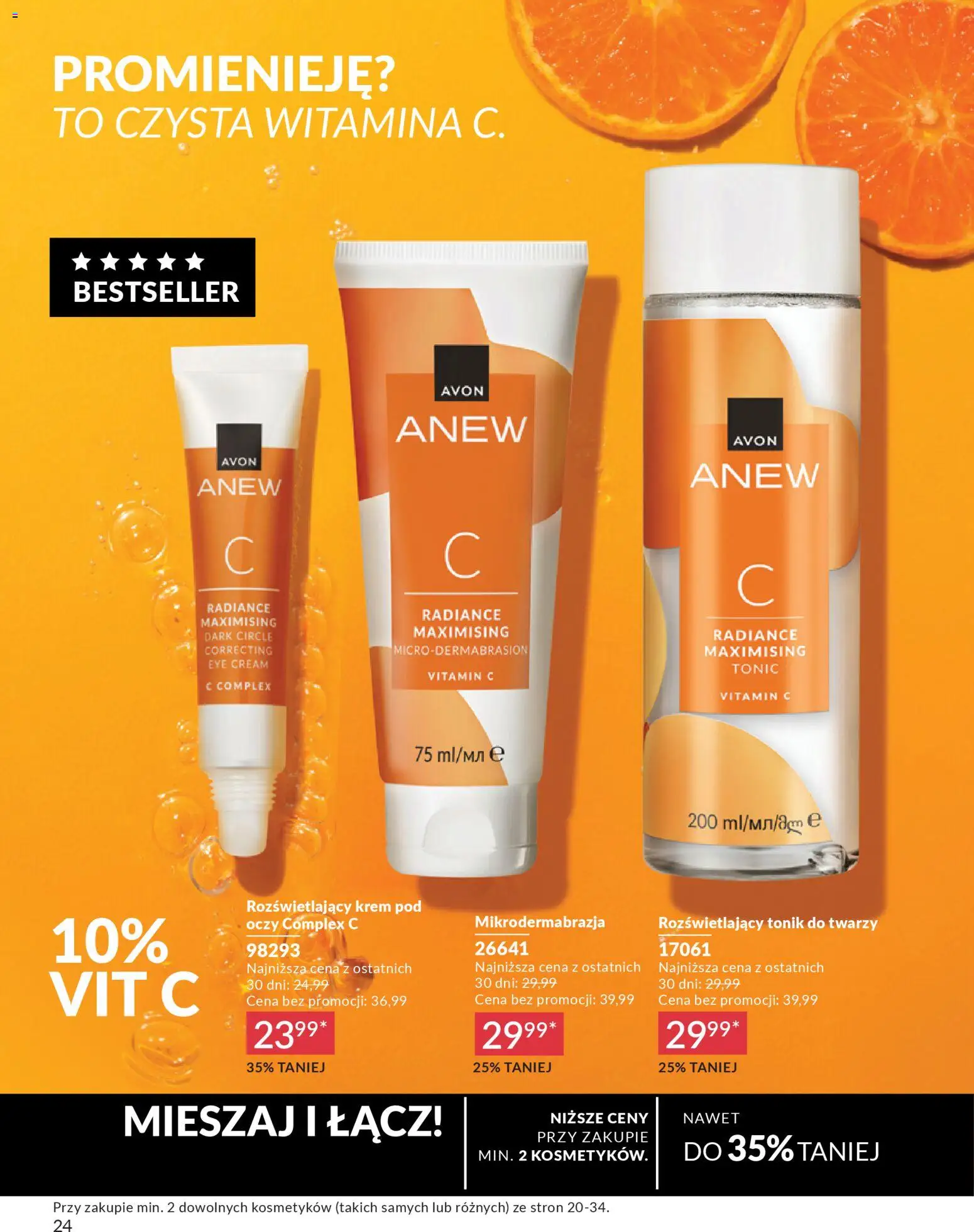 Avon Katalog mini od 16.02.2026 | Strona: 24 | Produkty: Krem, Tonik, Tonik do twarzy