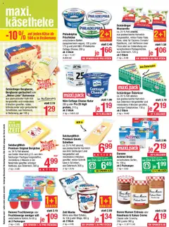 Maximarkt Flugblatt gültig ab 15.09.2025 | Seite: 10 | Produkte: Pasta, Käse, Creme, Pizza
