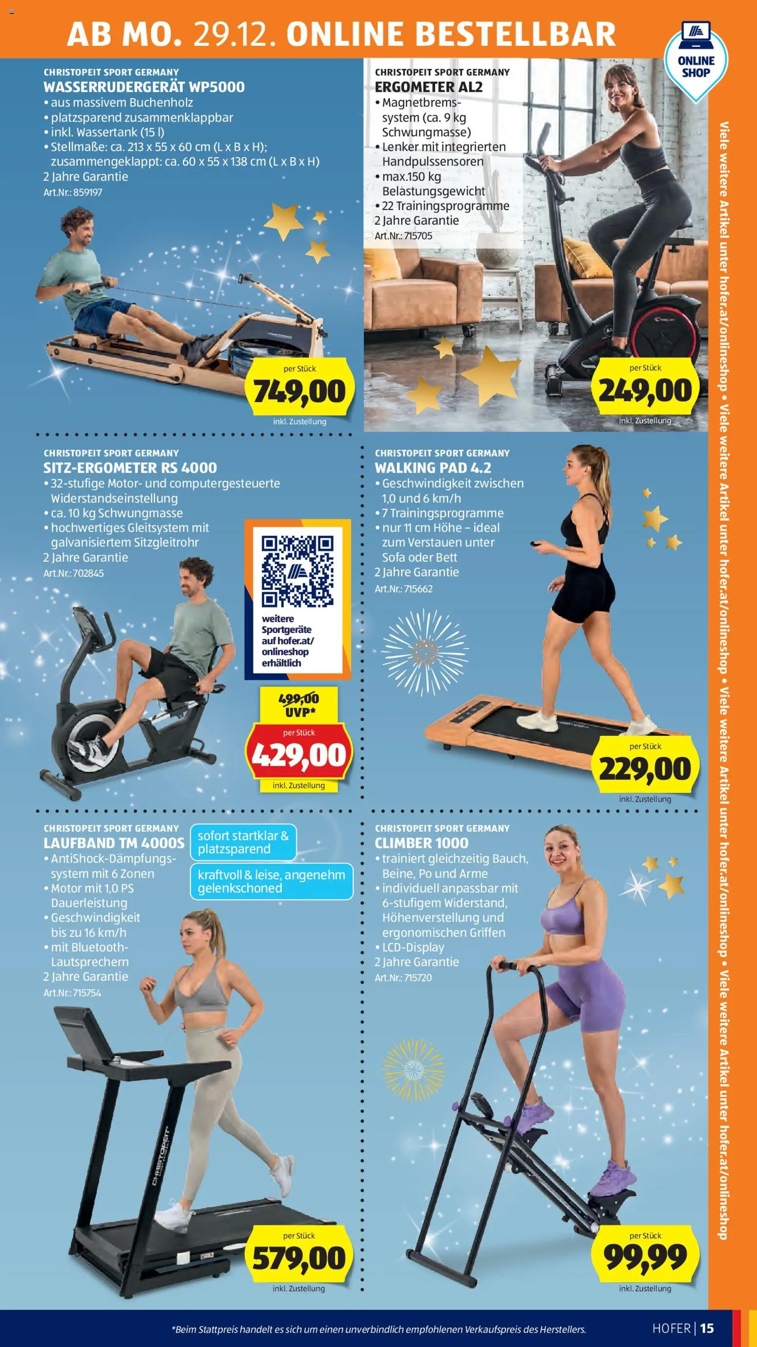 Hofer Flugblatt gültig ab 22.12.2025 | Seite: 19 | Produkte: Bett, Sofa