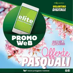 Anteprima del volantino Elite Supermercati volantino Promo Web valido a partire dal 03.04.2026