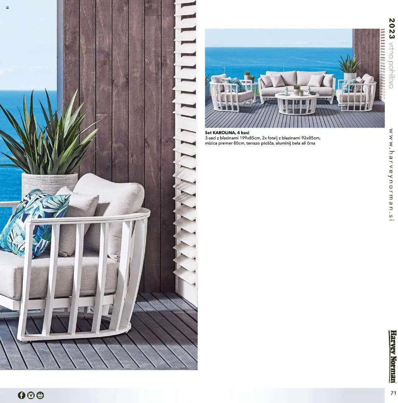 Harvey Norman - Katalog - Vrtno pohištvo │ velja od 01.03.2023 | Stran: 71