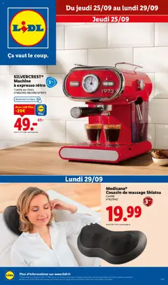 LIDL - Prévisualisation de LIDL catalogue les bonnes affaires de la semaine valide à partir de 25.09.2025