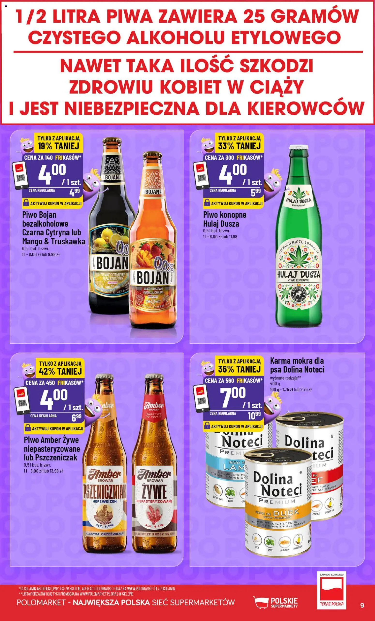 POLOmarket gazetka - Frikasowe Hity od 29.04.2026 | Strona: 9 | Produkty: Cytryna, Mango, Piwo konopne, Piwo