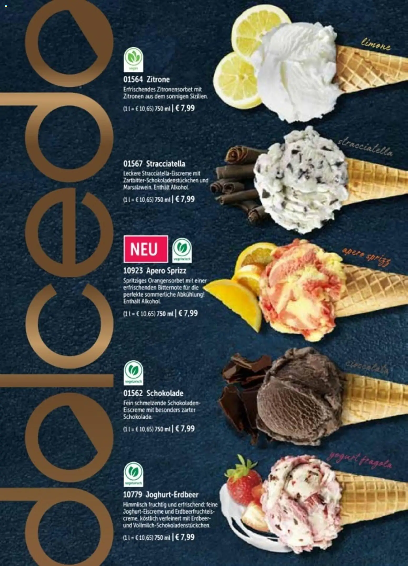 Bofrost Katalog Sommerprogramm – gültig ab 20.04.2026 | Seite: 22 | Produkte: Schokolade, Eiscreme, Zitrone, Zitronen