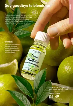 Preview of Oriflame - Offers valid from 04.03.2026 | Page: 97 | Products: Oil, Tea