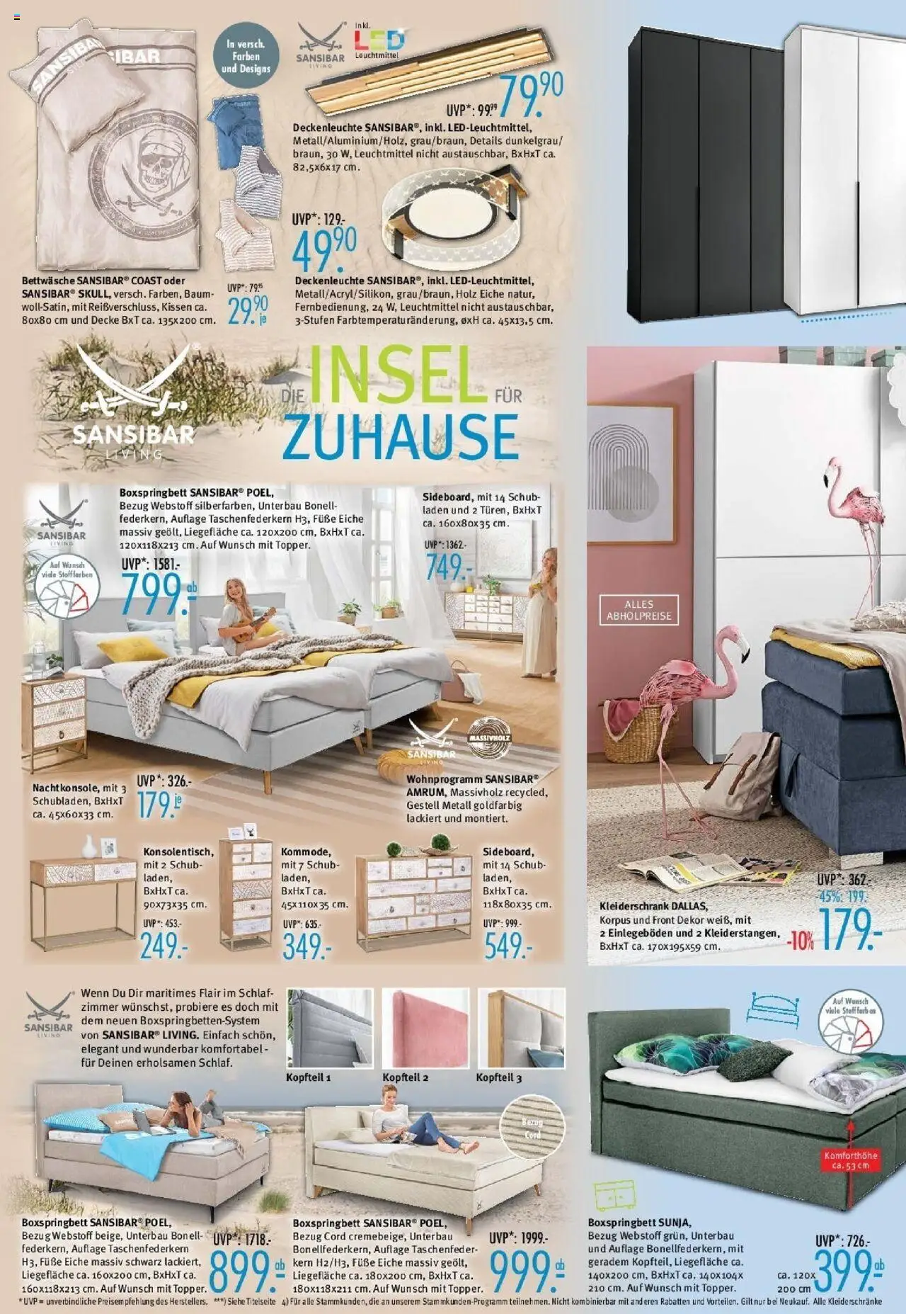 Trends - Ostermann Trends: Neue Möbel wirken Wunder. - gültig ab dem 14.06.2025 | Seite: 2 | Produkte: Kissen, Kleiderschrank, Boxspringbett, Bettwäsche