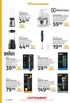 K-Supermarket-mainoslehti voimassa 03.12.2025 alkaen | Sivu: 94 | Tuotteet: Parranajokone, Kansi, Sähkövatkain, Tehosekoitin