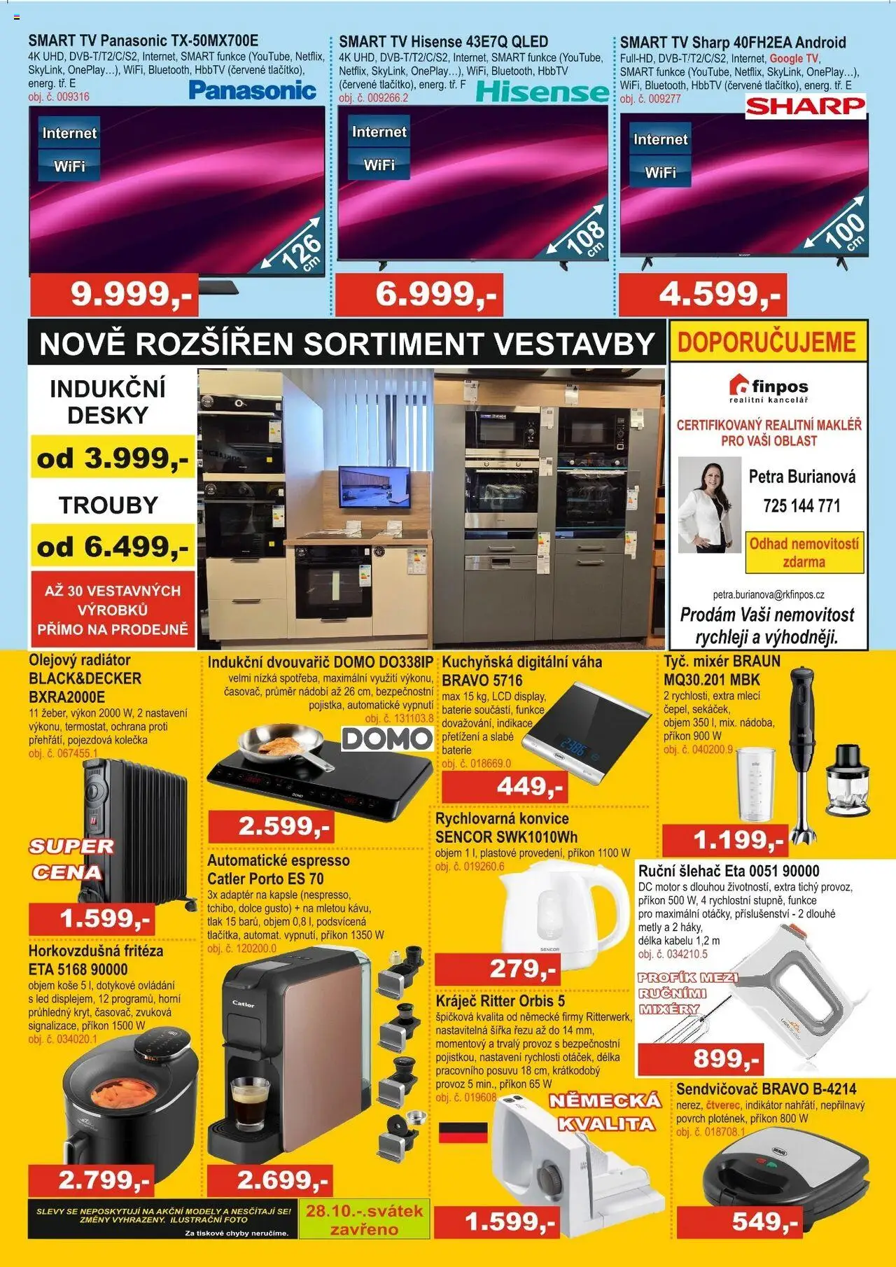 Elektro Spáčil leták od 15.10.2025 | Strana: 2 | Produkty: Kuchyňská digitální váha, Kapsle, Rychlovarná konvice, Fritéza