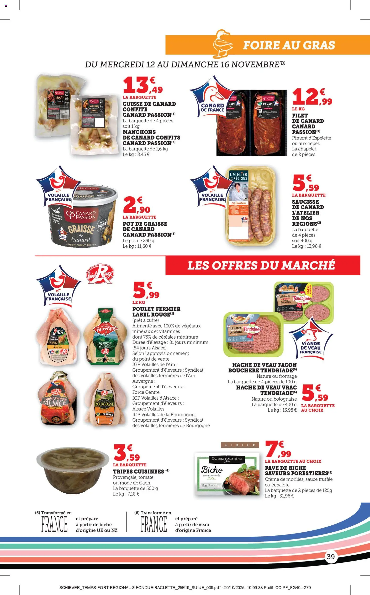 {H1} | Page: 39 | Produits: Échalote, Volaille, Piment, Céréales