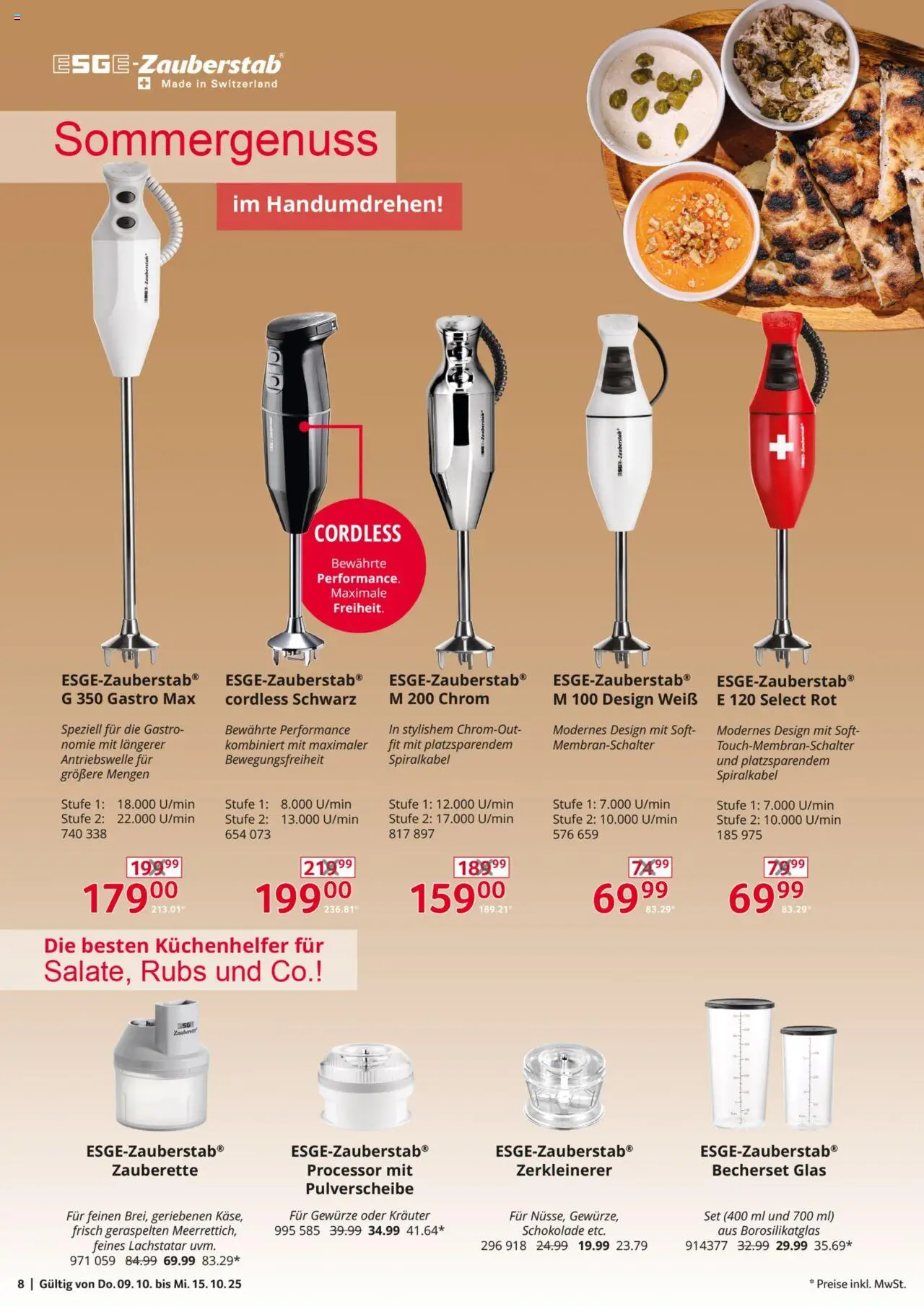 Selgros  Non Food – gültig ab 09.10.2025 | Seite: 8 | Produkte: Schokolade, Gewürze