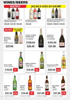 Preview of Booker Wholesale - Offers valid from 05.11.2025 | Page: 8 | Products: Prosecco, Pálinkafőző, Beer