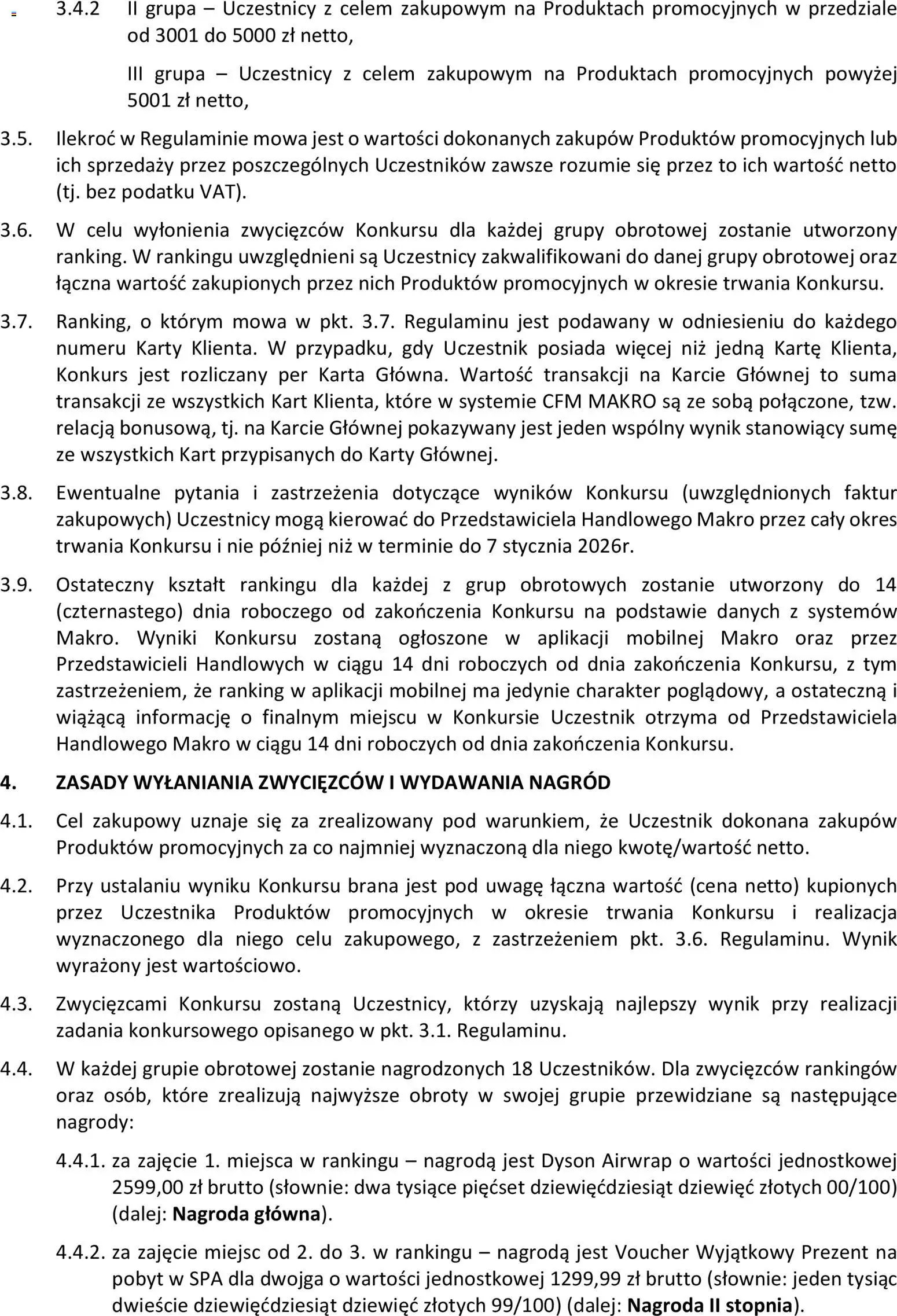 Makro Konkurs - Świętuj na najwyższych obrotach od 01.12.2025 | Strona: 4 | Produkty: Karta