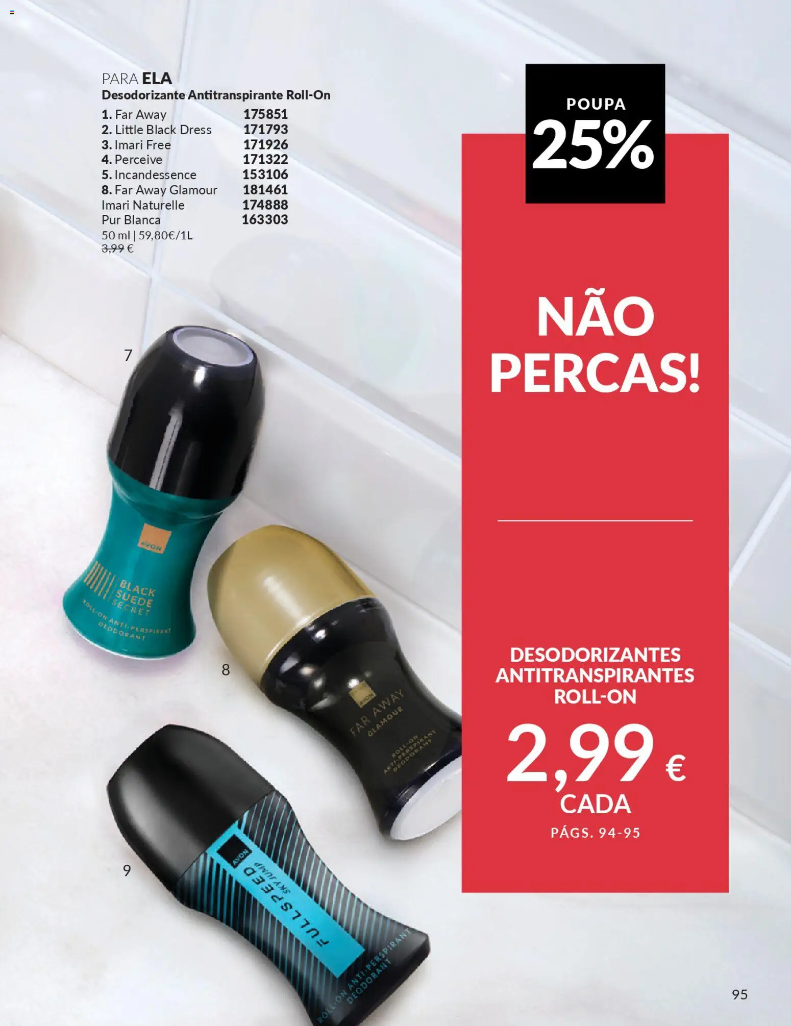 Catálogo Avon Campanha 2 │ válido de 01.02.2026 | Página: 101 | Produtos: Desodorizante, Antitranspirante