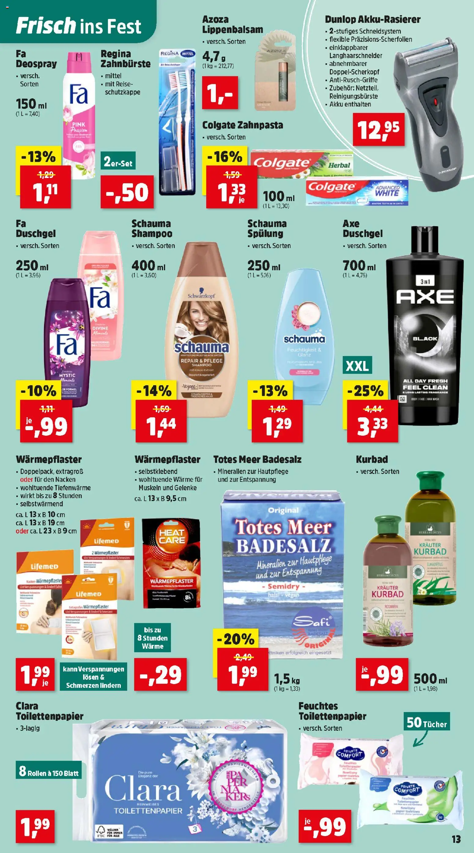 Thomas Philipps Flugblatt gültig ab 15.12.2025 | Seite: 16 | Produkte: Shampoo, Spülung, Duschgel, Zahnbürste