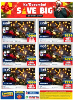 Russells specials catalogue – valid from 02.12.2025 | Page: 24 | Products: USB, TV, Stock