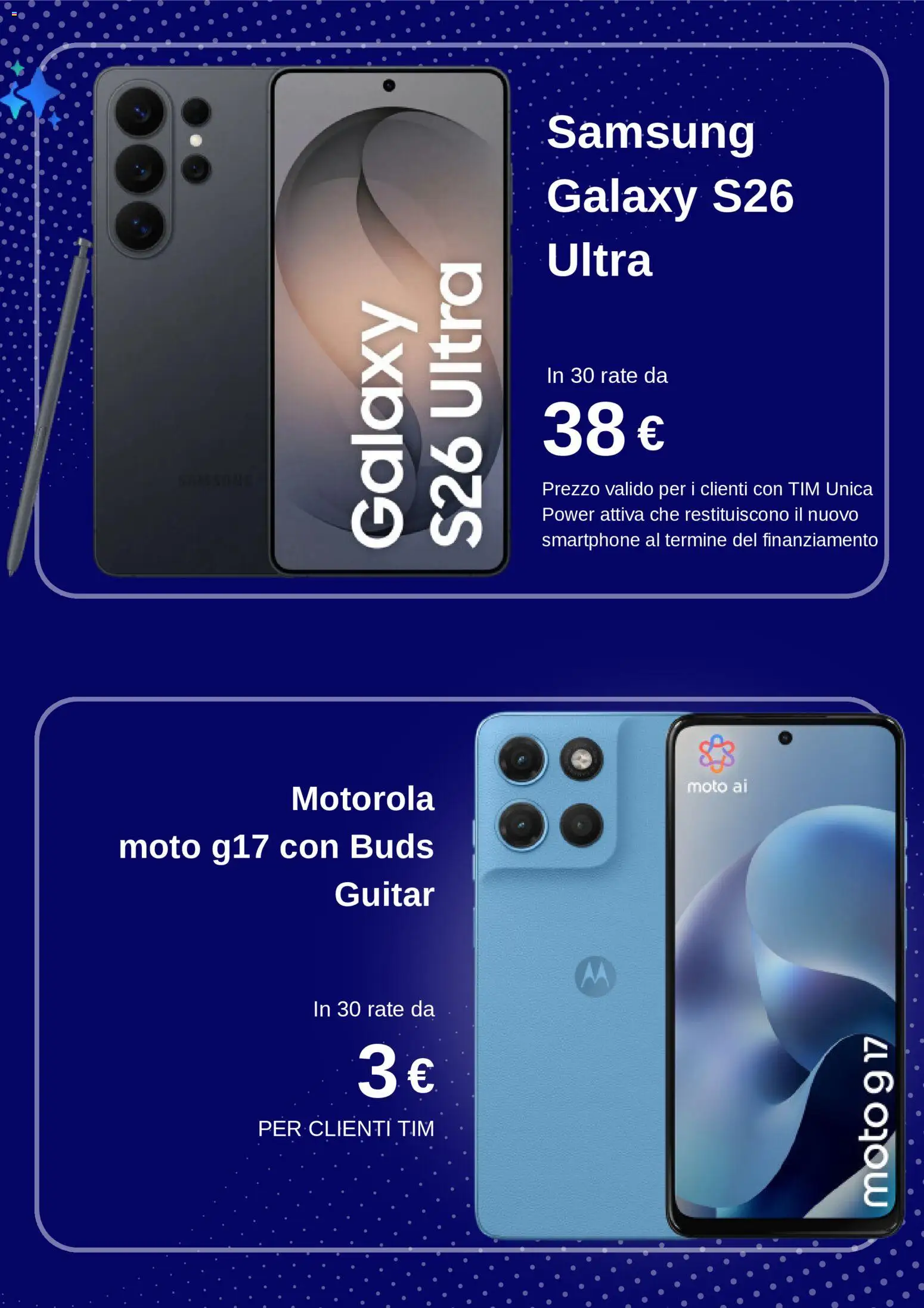 Volantino TIM del 13.04.2026 | Pagina: 4 | Prodotti: Samsung Galaxy, Smartphone, Samsung