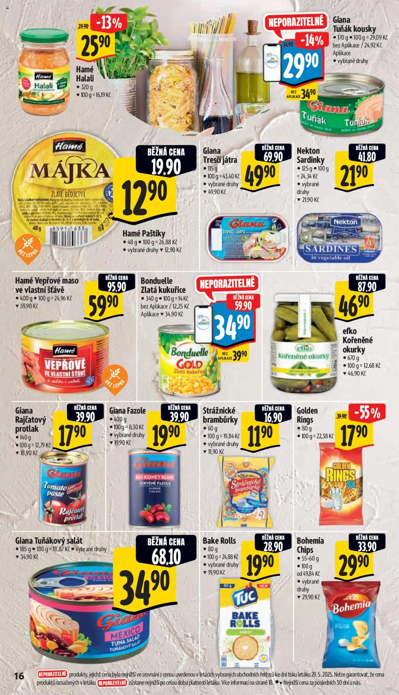 Albert leták - Supermarket od 04.06.2025 | Strana: 24 | Produkty: Tuňák, Salát, Tuňákový salát, Giana Tresčí játra