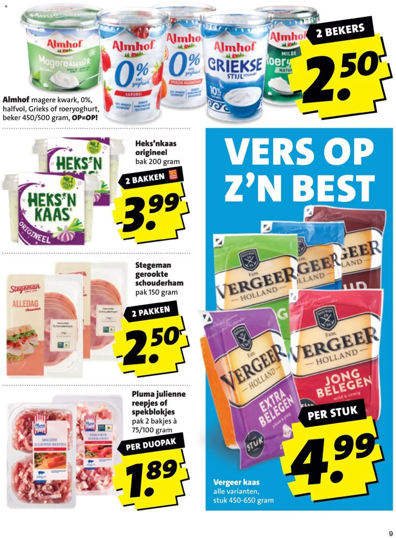 {H1} | Pagina: 9 | Producten: Kaas, Beker