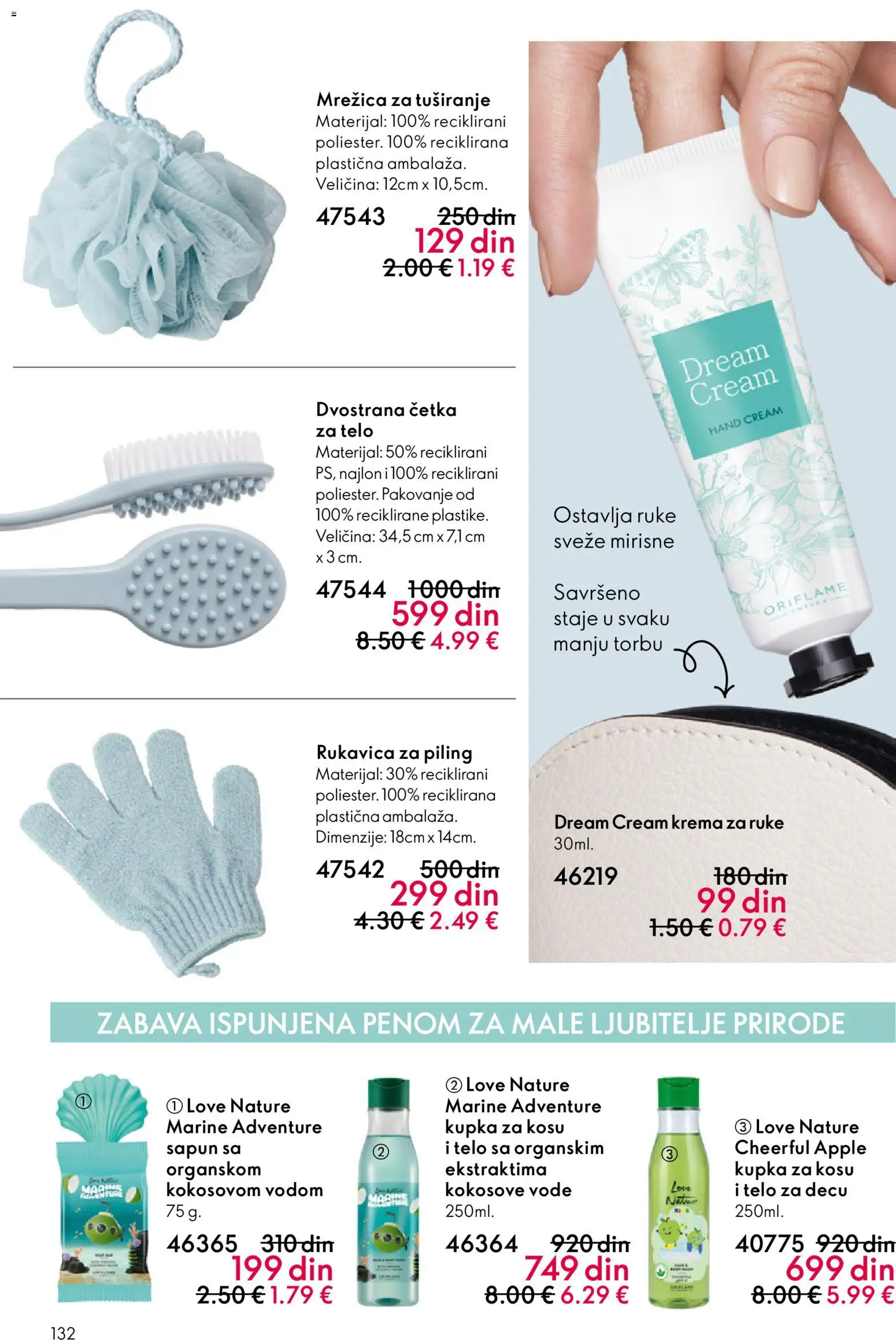 Oriflame katalog - važi od 10.12.2025 | Strana: 132 | Proizvode: Krema, Pakovanje, Piling, Sapun