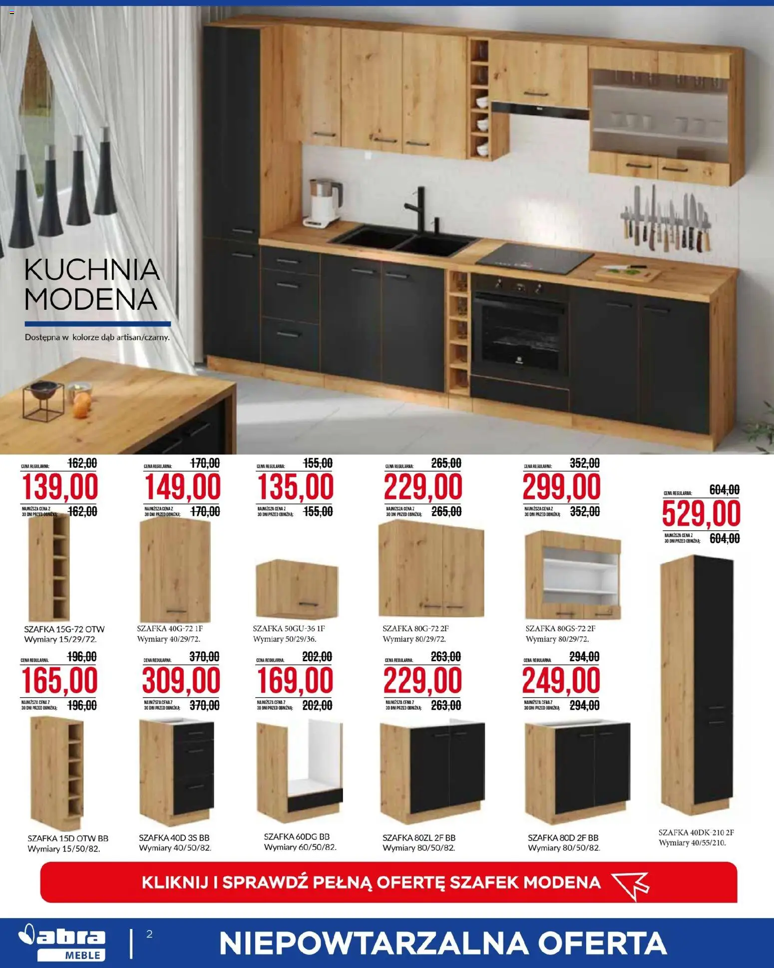 Abra meble Gazetka od 07.01.2026 | Strona: 2