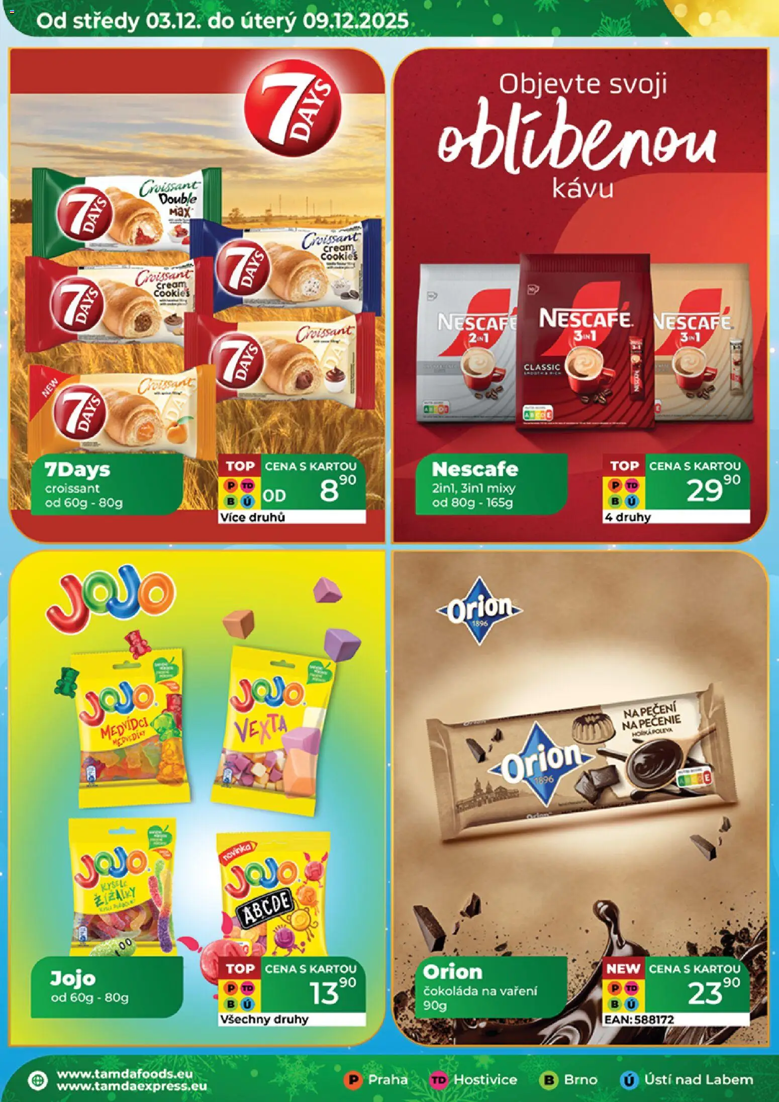 Tamda Foods leták od 03.12.2025 | Strana: 6 | Produkty: Čokoláda, Nescafé, Croissant, Čokoláda na vaření
