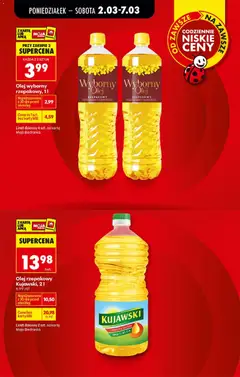 Náhled letáku Biedronka Polsko leták od 02.03.2026 | Strana: 23 | Produkty: Olej, Karty
