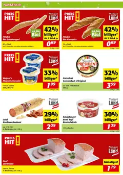 Nah und Frisch Flugblatt gültig ab 03.09.2025 | Seite: 4 | Produkte: Salat, Salami