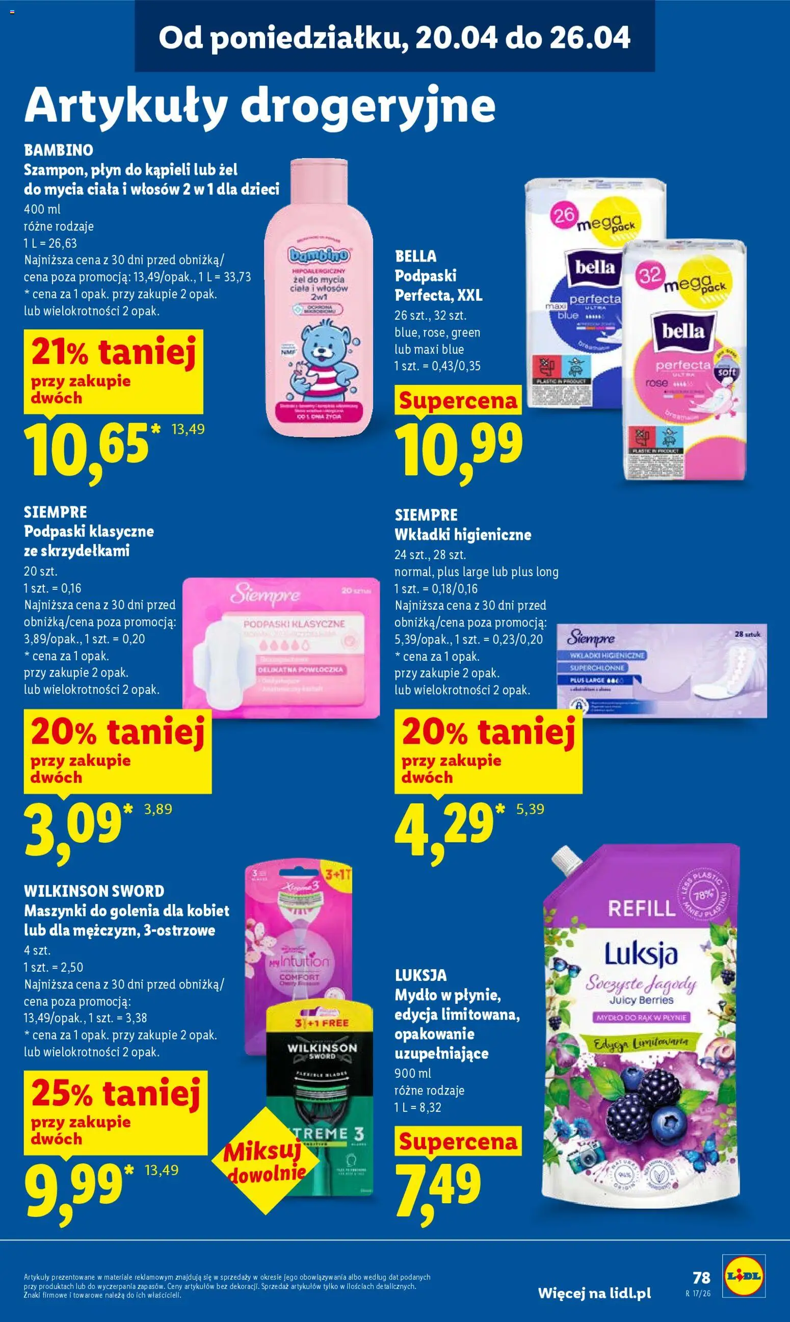Lidl gazetka od 20.04.2026 | Strona: 81
