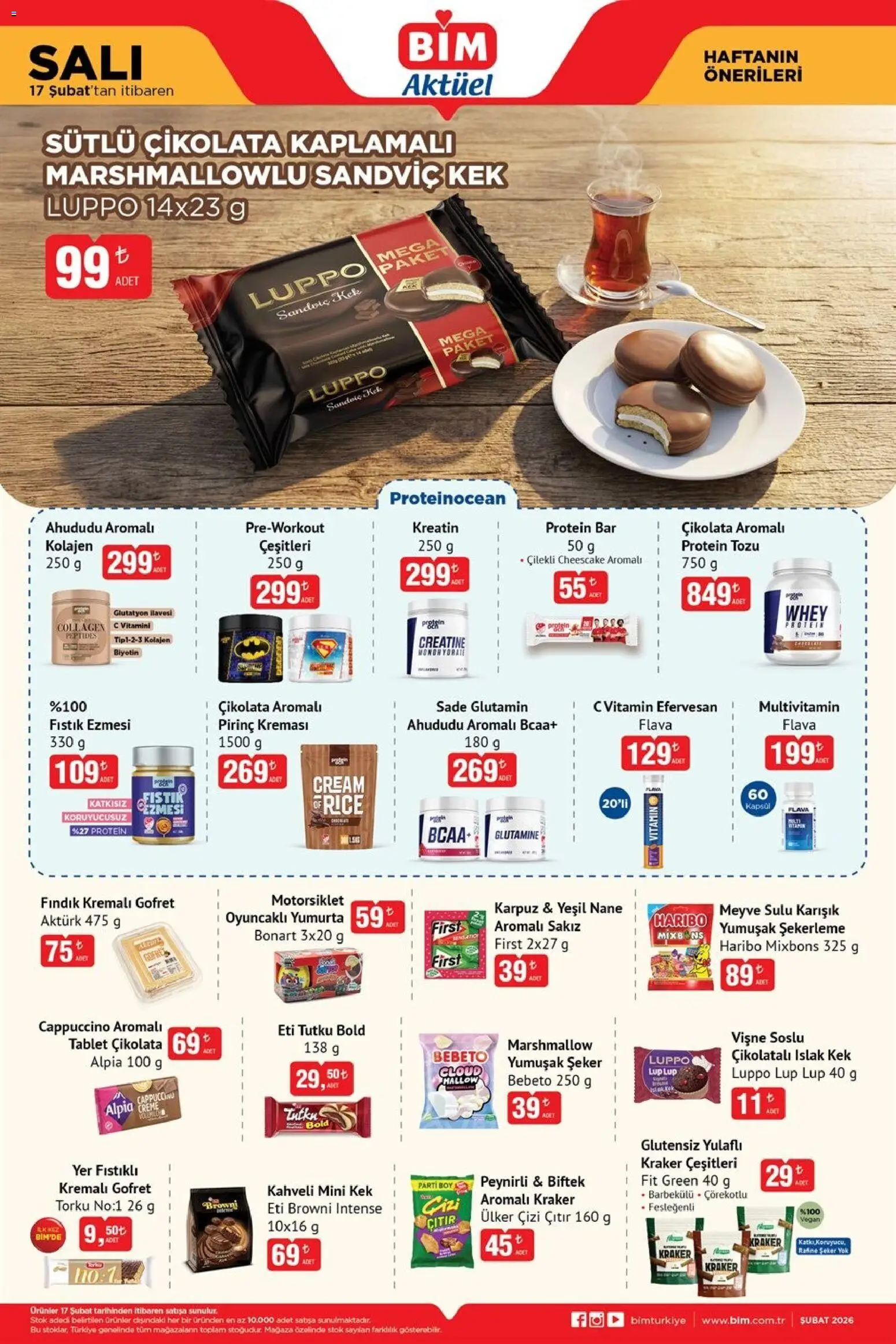 BİM Katalog - 17.02.2026 tarihinden itibaren geçerlidir | Sayfa: 2