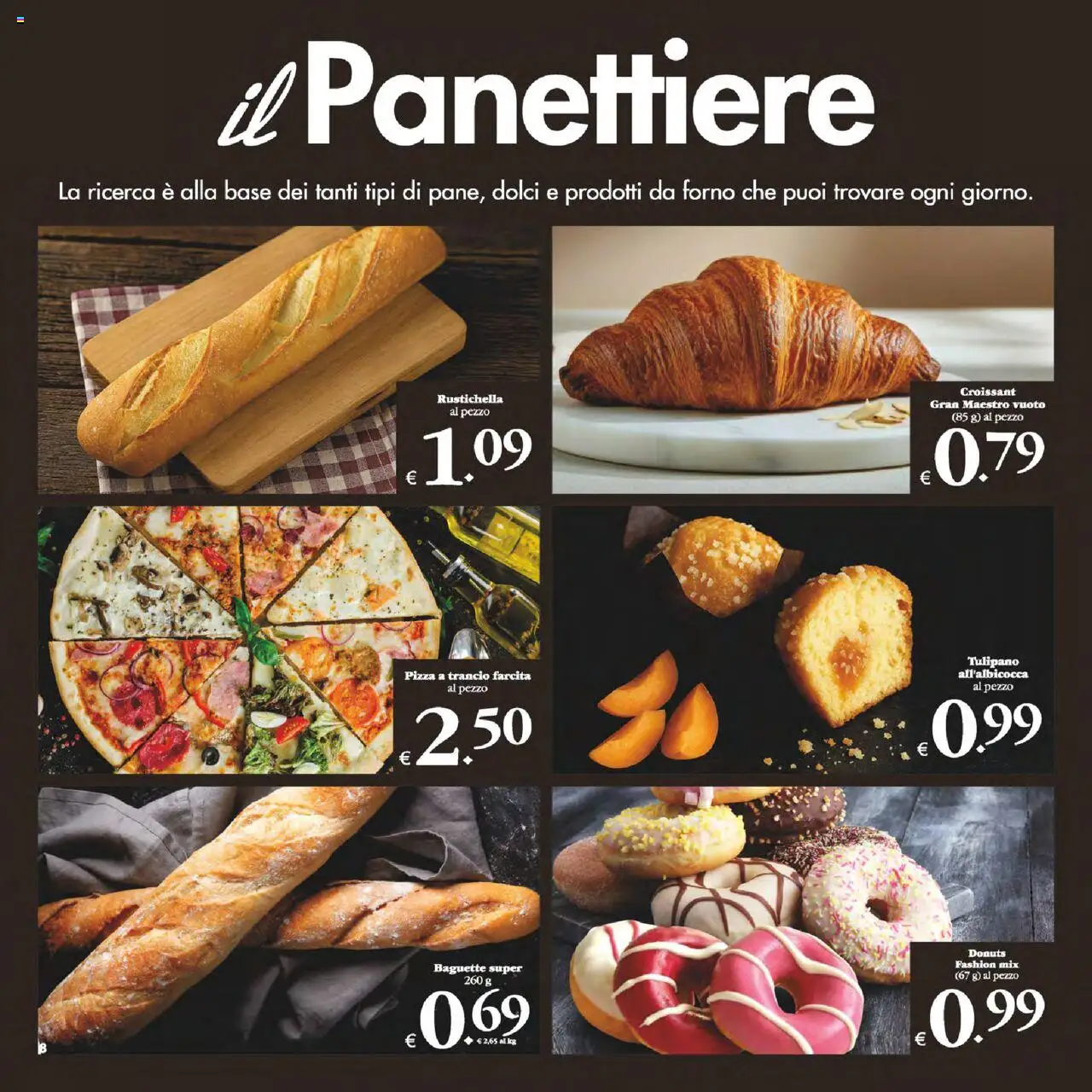 Volantino Decò del 14.10.2025 | Pagina: 8 | Prodotti: Pizza, Croissant, Forno