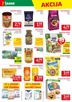 Novi Jager katalog ponudbe – veljaven od 17.09.2025 | Stran: 11 | Izdelki: Prehranska dopolnila, Čokolino, Kakav, Caj