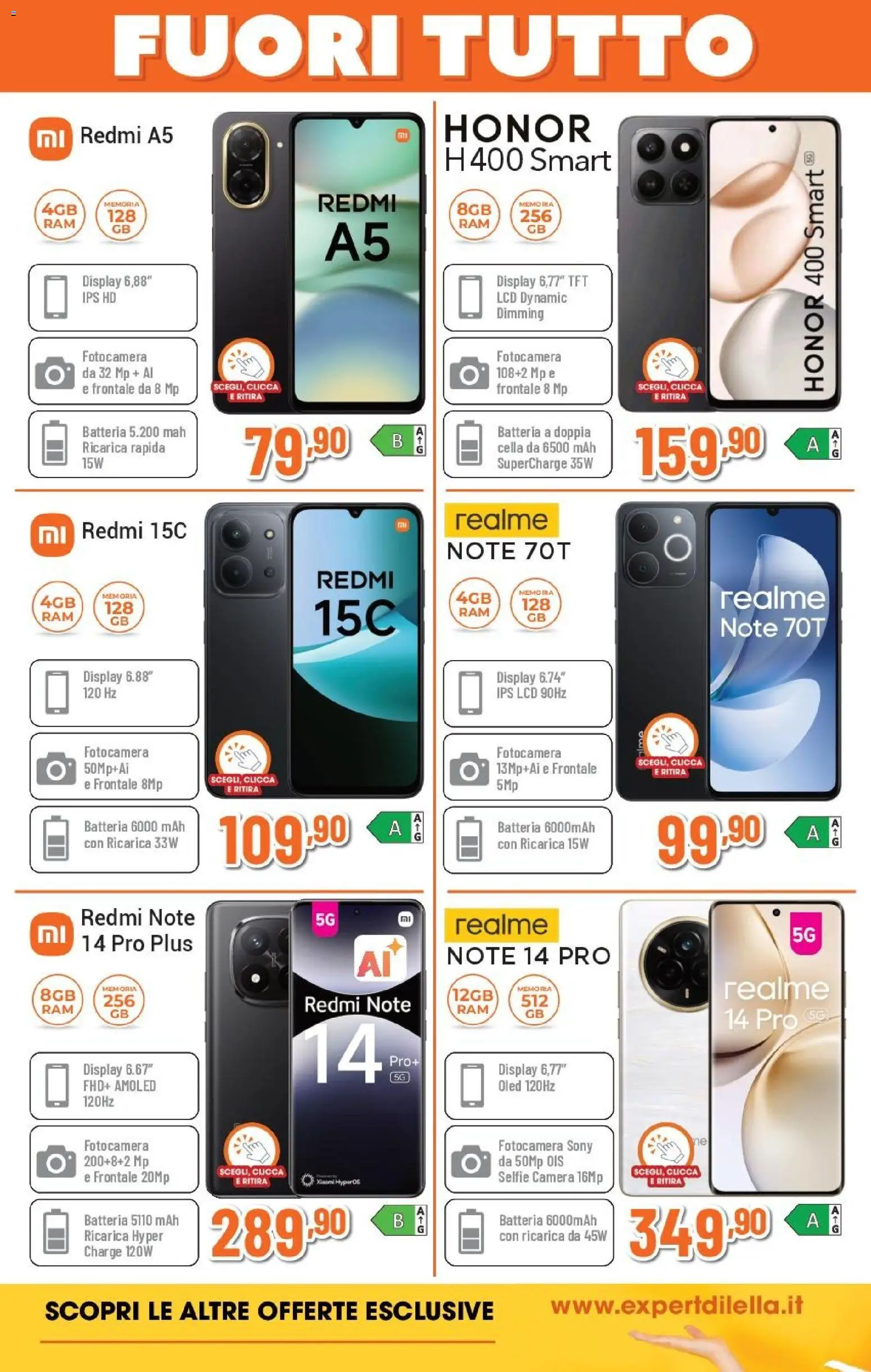 Volantino Expert del 27.12.2025 | Pagina: 31 | Prodotti: Xiaomi, Fotocamera, Batteria