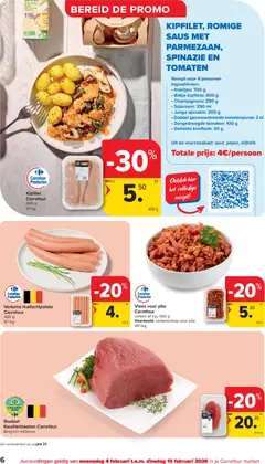 Carrefour market folder week 6 - Voorbeeld van een folder van Carrefour market, geldig van 04.02.2026 | Pagina: 6 | Producten: Varkensvlees, Krieltjes, Sós kalács, Knoflook