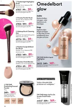Oriflame erbjudanden 04/26 - Förhandsvisning av reklamblad från butik Oriflame aktuell från 11.03.2026 | Sida: 70