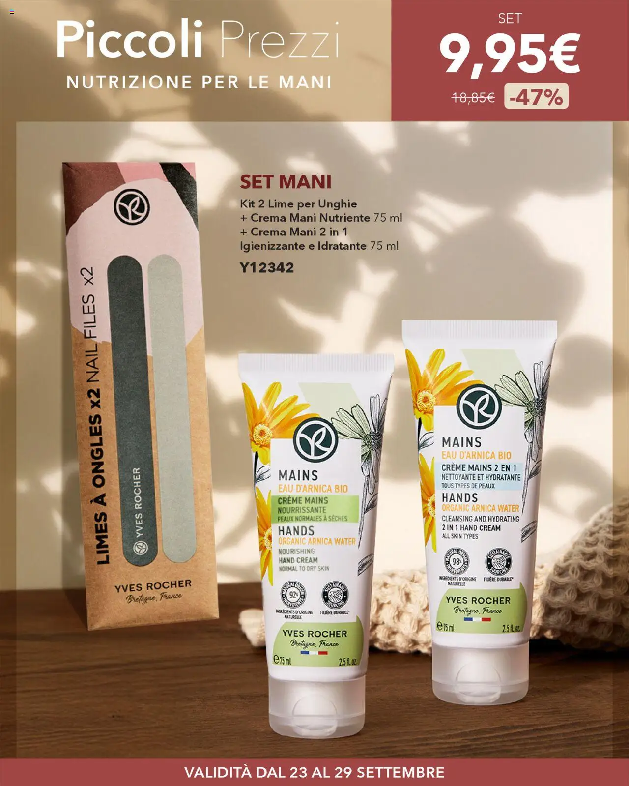 Volantino Yves Rocher del 23.09.2025 | Pagina: 4 | Prodotti: Crema, Lime