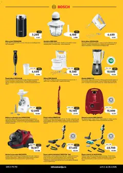 Tehnomanija katalog - pregled Tehnomanija kataloga - važi od 06.02.2026 | Strana: 7 | Proizvode: Usisivač, Štapni mikser, Ručni mikser, Kobasica