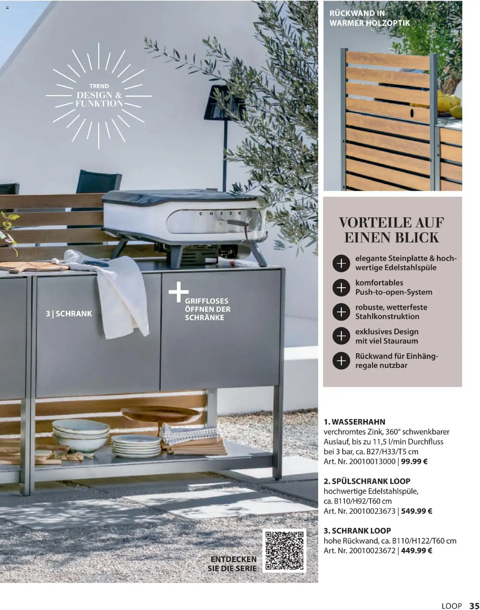 Dehner Gartenmöbel Trends 2026 – gültig ab 29.01.2026 | Seite: 35 | Produkte: Schrank