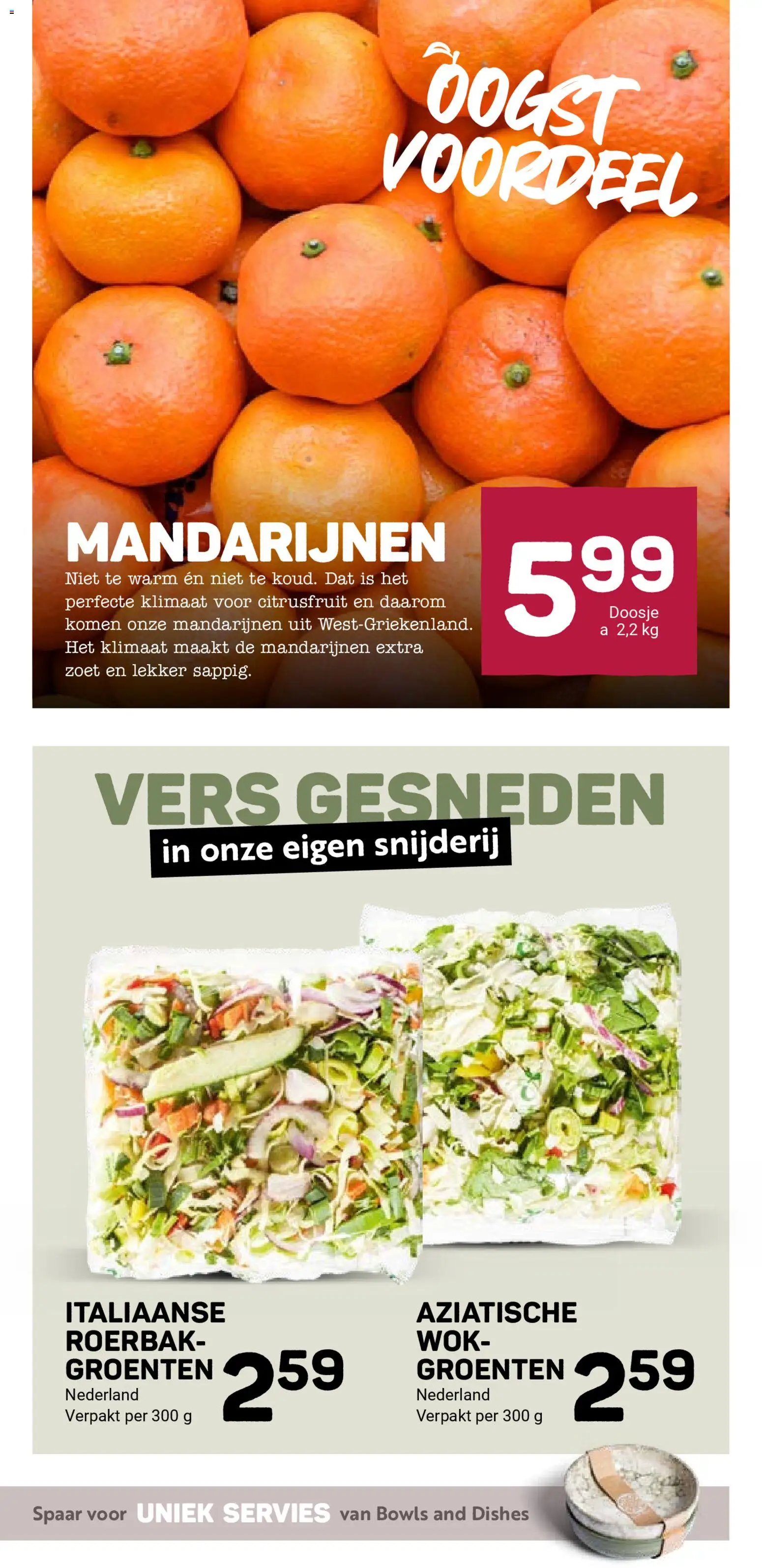 {H1} | Pagina: 15 | Producten: Servies, Mandarijnen, Groenten