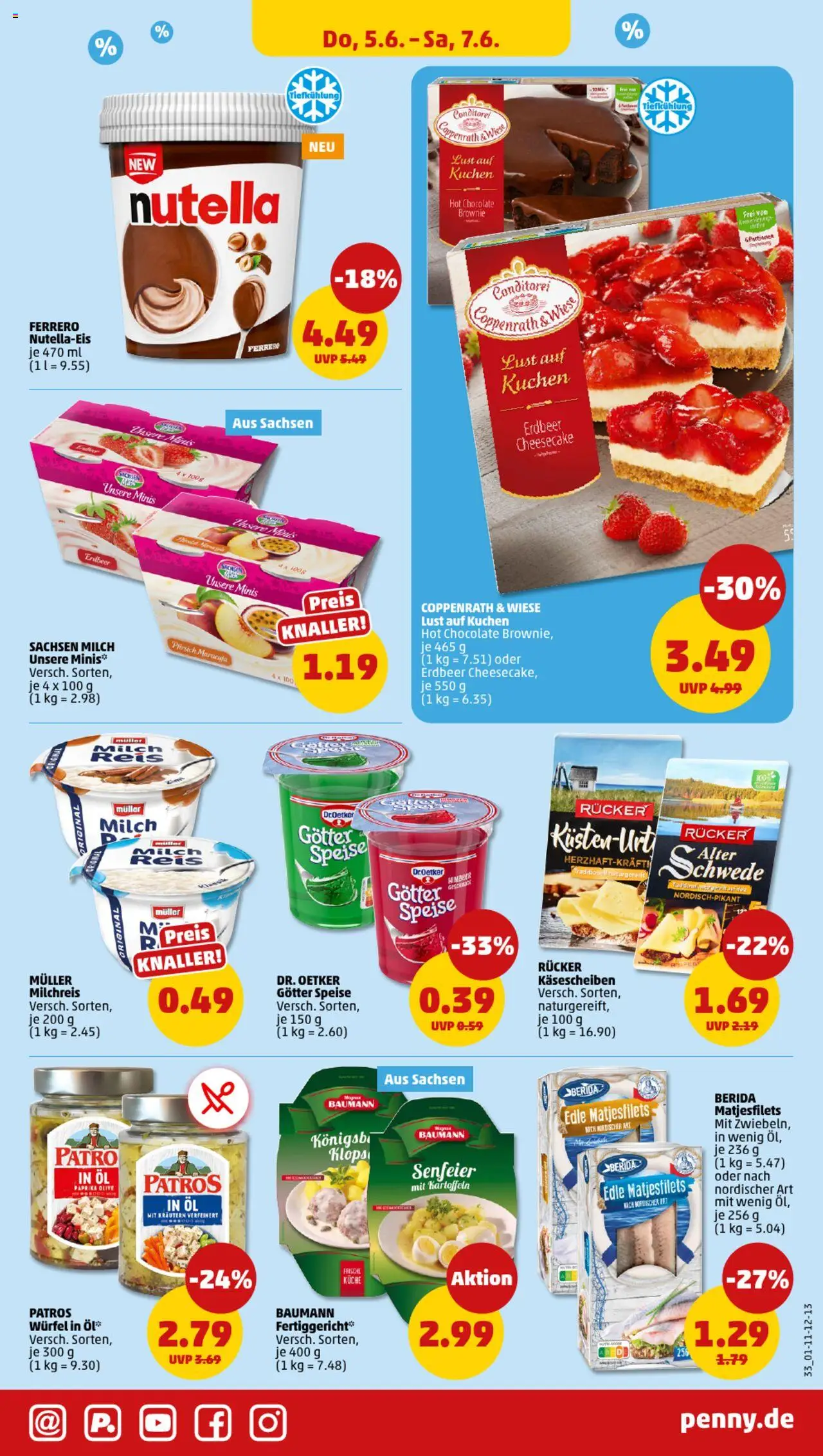Penny Prospekt 	 - gültig ab dem 02.06.2025 | Seite: 33 | Produkte: Öl, Küche, Kartoffeln, Kuchen