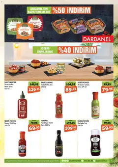 25.12.2025 tarihinden itibaren geçerli olan Biçen Market kataloğu önizlemesi | Sayfa: 9 | Ürünler: Salata, Sos, Biber, Nar