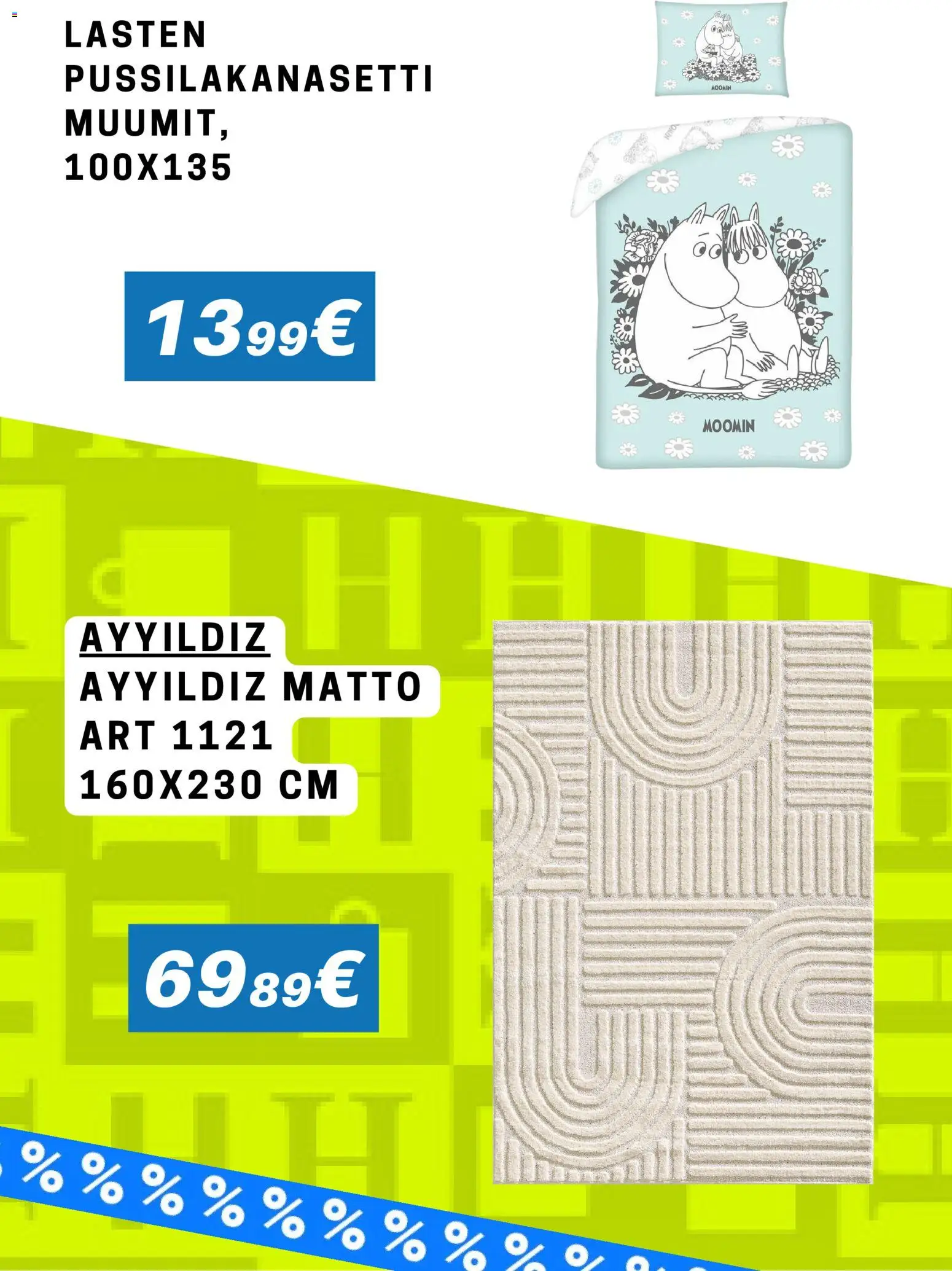 Hobby Hall tarjoukset – voimassa 13.02.2026 alkaen | Sivu: 2 | Tuotteet: Pussilakanasetti, Matto