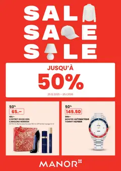 Manor Aktionen Sale FR ab 25.12.2025 gültig