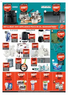 Checkers Gauteng - Montana Crossing Store Opening │ valid from 24.07.2025 | Page: 7 | Products: Globe, Microwave oven, Dishwasher, Mirror