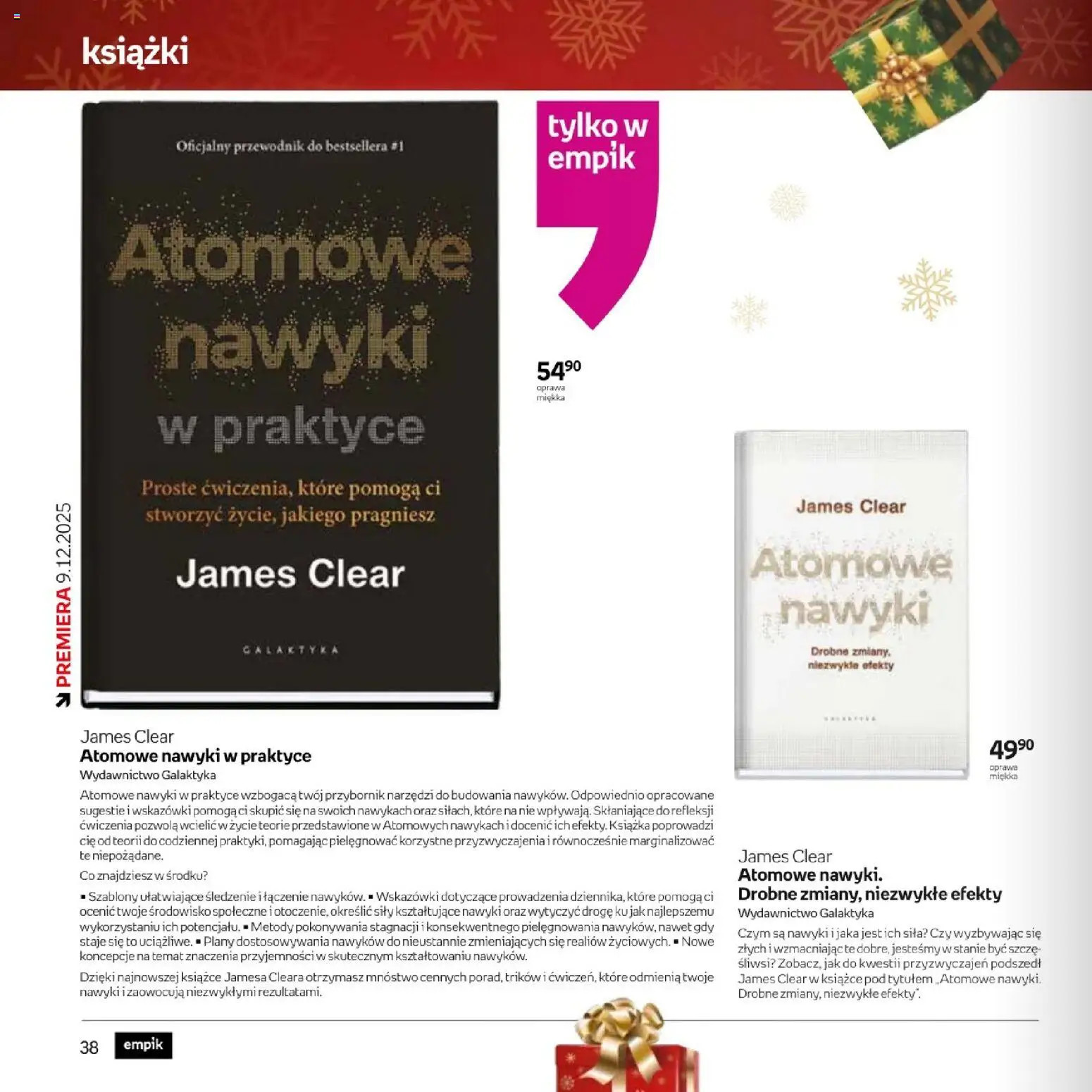 Empik promocje - Xmas Ksiazki od 26.11.2025 | Strona: 38