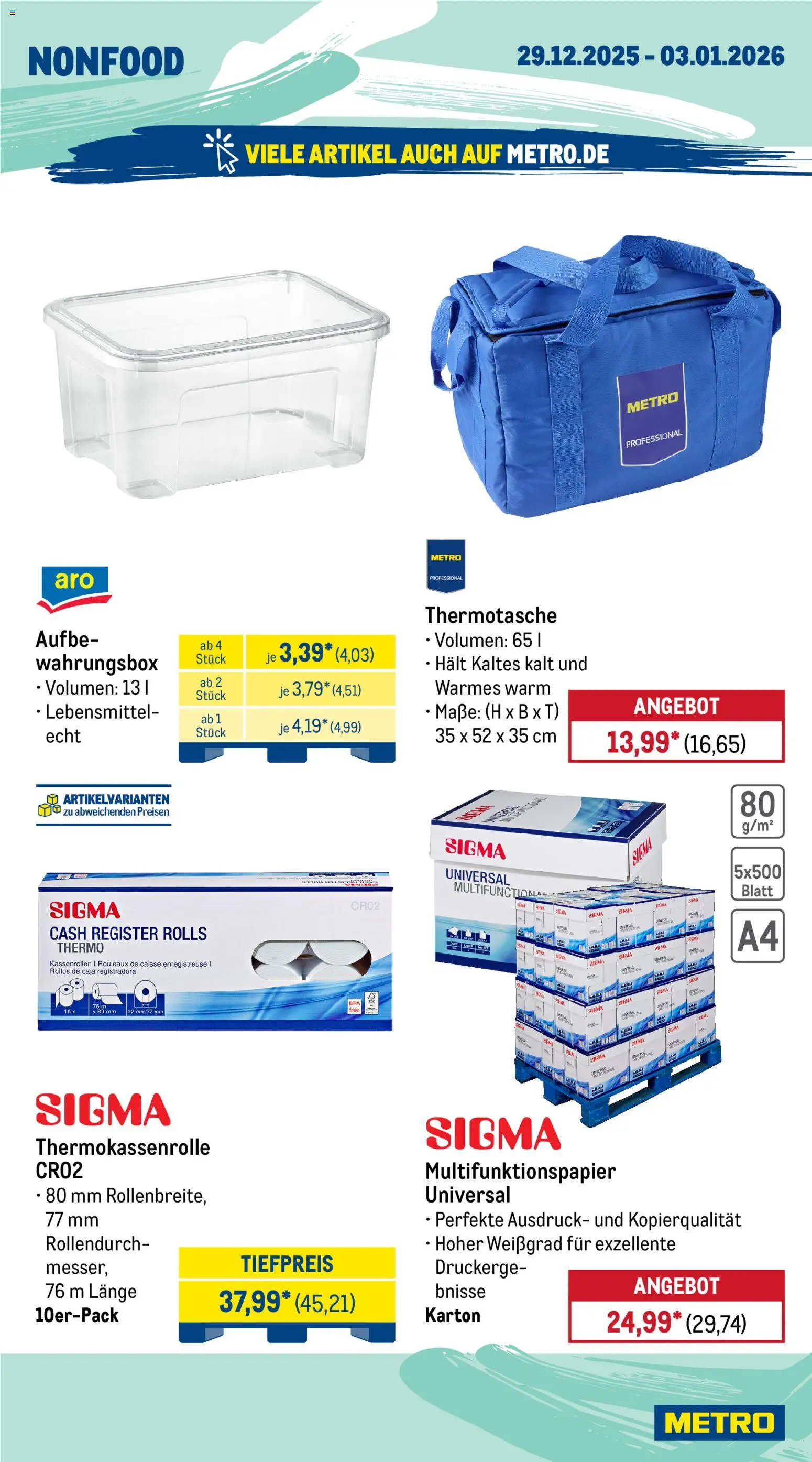Metro Wochen-Angebote Gastro – gültig ab 29.12.2025 | Seite: 19