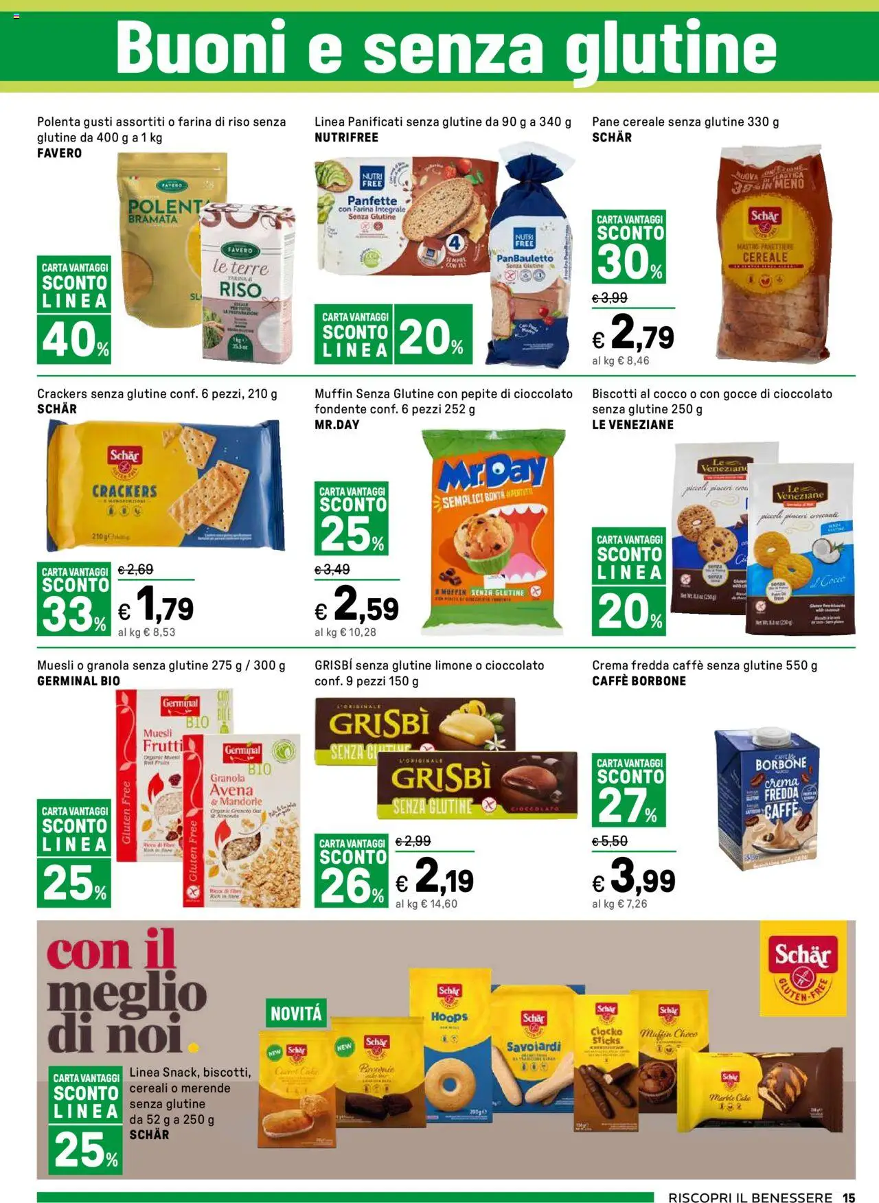 Volantino Iper del 18.08.2025 | Pagina: 14 | Prodotti: Pane, Cioccolato, Farina, Cocco